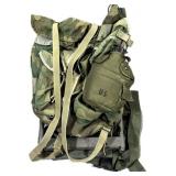 Military Pack bag with U.S. Canteen