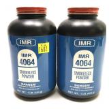 x2- Bottles of IMR 4064 smokeless powder -x2