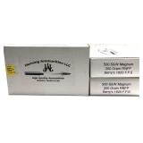 x3- Boxes of .500 S & W Magnum 350-grain RNFP