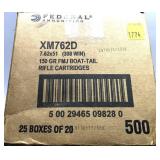 500 Rds. of 7.62x51 (.308 WIN.) 150-grain FMJ