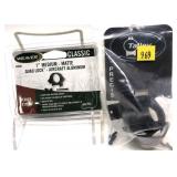 Lot, Weaver Classic 1" Medium scope rings and