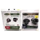 Lot, Weaver Grand Slam 1" High-matte scope rings