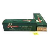 x2- Boxes of .44 REM Mag 240-grain SJHP