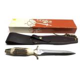 Gerber Mark II Stag Presentation dagger with