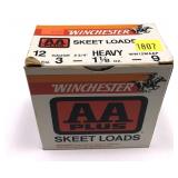 Box of 12 Ga. 2.75" No. 9 Winchester skeet