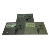 Lot, 3 Parker Gun trade catalog brochures