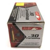 Box of .30 Carbine 110-grain FMJ Aguila