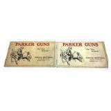 Lot, The Parker Gun Co. 1927 small catalogs,