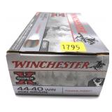 Box of .44-40 WIN. 200-grain power-point