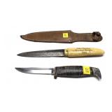 Lot, Case 3FINN knife and vintage Joseph Allen &