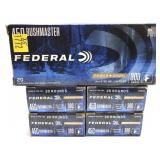 x5- Boxes of .450 Bushmaster 300-grain JHP