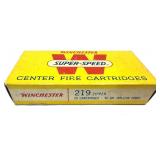 Box of .219 Zipper - 56 Gr. Hollow Points