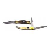 Lot, 2 Camillus American Wildlife folding knives,