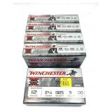 x5- Boxes of 12 Ga. 2.75" OO Buck Winchester