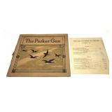 Lot, Vintage Parker Gun catalog with prices,