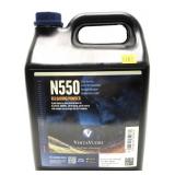8 lb. bottle VihtaVuori of N550 reloading powder,