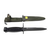 US M7 Conetta knife/bayonet in US M8A1 scabbard