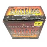 Box of 12 Ga. 3" No. 2 Federal premium black