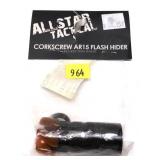 Allstar Tactical corkscrew AR15 flash hider
