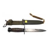 US M4 knife/bayonet with US M8 scabbard