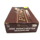 Box of .300 WIN. Mag. 220-grain SP PMP