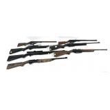 Lot, 7 air rifles: 2-Daisy Powerline 880 .177 Cal,