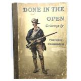 Frederick Remington "Done in the Open" book
