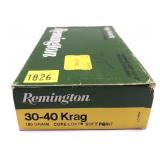 Box of .30-40 Krag 180-grain Core-Lokt SP