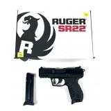 Ruger Model SR22- .22 LR. Semi-Auto Pistol, 3.5"