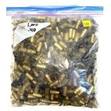 Bag of .40 S & W brass marked 1000