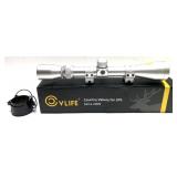 CV Life 3-9x40 scope with scope rings, as new in