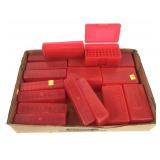 Lot, 17 assorted midway empty plastic cartridge