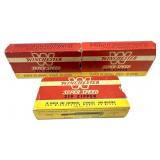 x3 - Vintage boxes of .219 Zipper 56 Gr. Hollow