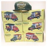 Lot: Series of 6 - Remington Die Cast Metal