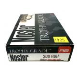 Box of .300 H & H 180-grain accubond nosler