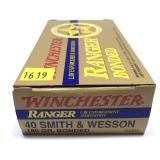 Box of .40 S & W 180-grain bonded HP Winchester