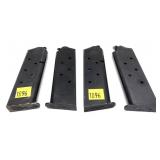Lot: 4 Colt .45 Auto magazines