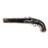 W. Ketland British Flintlock Pistol, 9" Barrel,