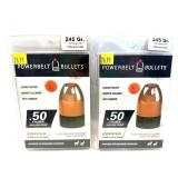 Lot, Powerbelt Bullets .50 Cal. 245-grain HP