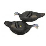 Lot, 2 turkey decoys, no stands