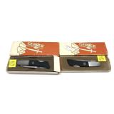 Lot, 2 Gerber Silver Knight 250A checkered