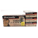 x4- Boxes of .222 REM 40-grain Hornady varmint