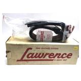 Lawrence Leather goods leather belt - 34D