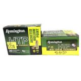 x2 - Boxes of .45 Auto - 230 Gr. JHP Remington