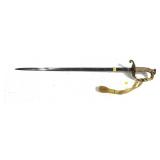 US Navy sword with knot