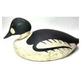 Ken Harris Drake Goldeneye wooden carved duck