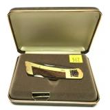 Gerber Miller folding knife in case