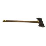 Collins double headed axe, 35" L