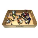 Lot, assorted reels includes: Quantum, Bass Pro