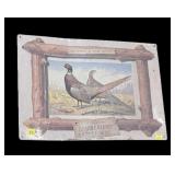 Ithaca Featherlight Ringneck Pheasant tin sign,